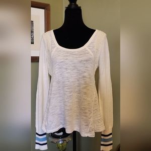 Free People long sleeve top size sm/med